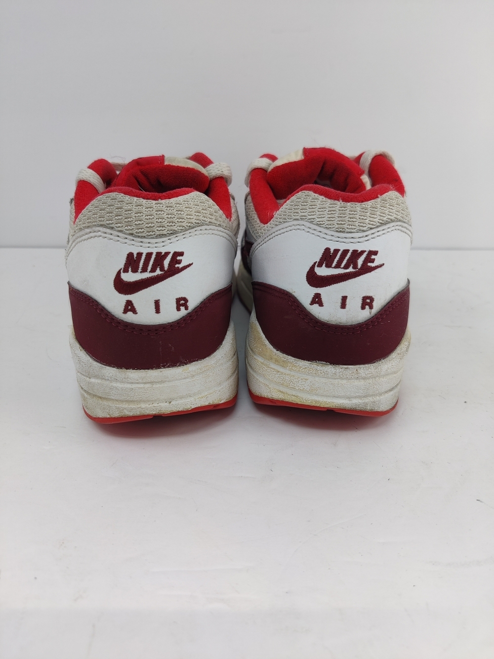 Nike Women’s Air Max 1 Essential Action Sneakers Red Women's Sz US 7.5 - Picture 6 of 14